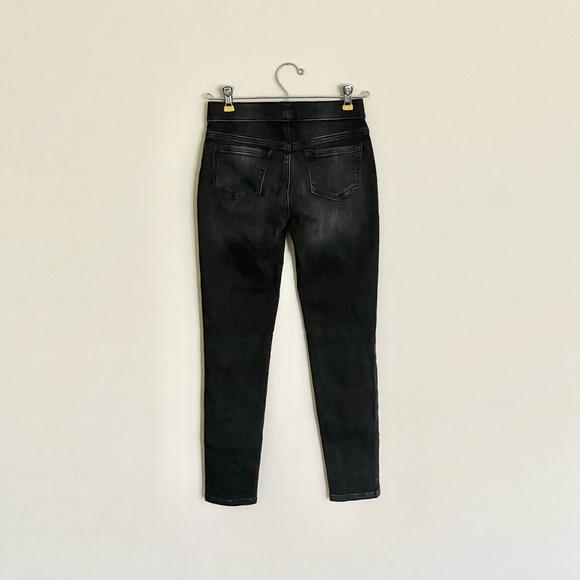 Thereabouts Superflex Jeggings Black Stretch Distressed Jeans Kids size 10 Reg - Picture 5 of 6